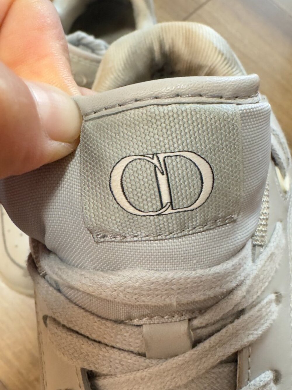 DIOR B27 Oblique Low Top Inspired men's Leather sneaker size 44 - Picture 11 of 14